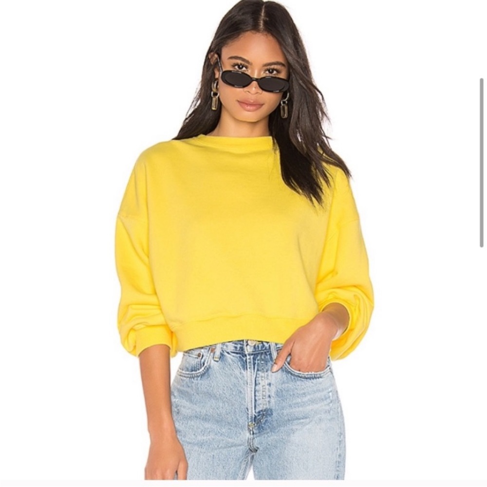 Agolde Balloon Sleeve Sweatshirt Size XS